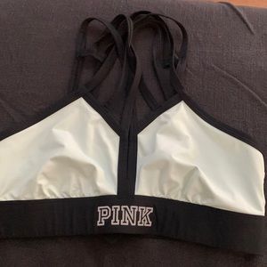 Victoria's Secret pink M Sports Bra/color is mint